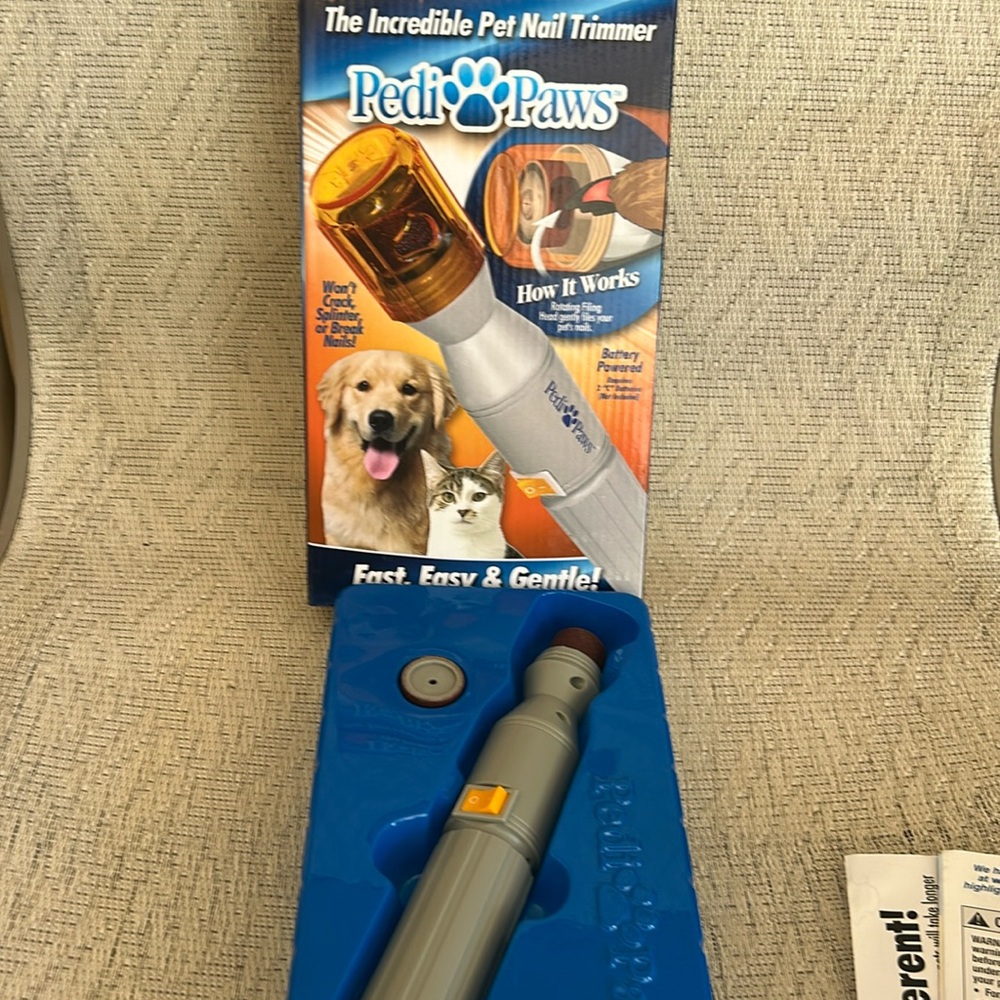 New Pedi Paws Pet Nail Trimmer